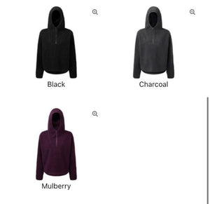 Pre-Made GSP Women's TriDri® sherpa 1/4 zip hoodie